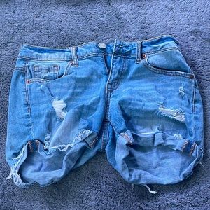jeans shorts size 4